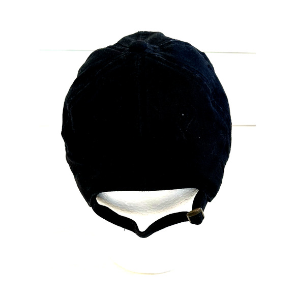 Texas Tech Double Red T Basketball Cool Fit Strap Back Adult Black Cap - Picture 4 of 8